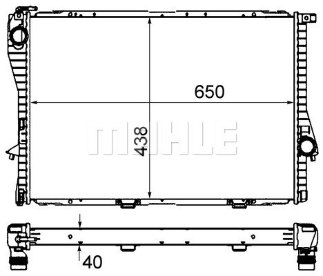 MAHLE Kühler, Motorkühlung