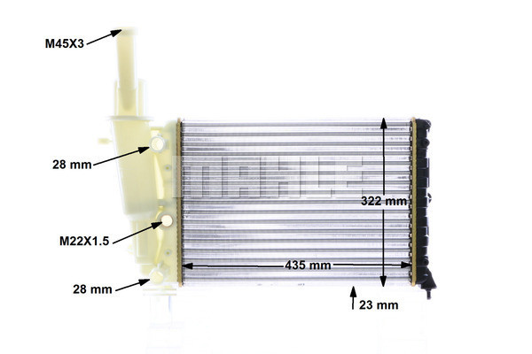 MAHLE Kühler, Motorkühlung
