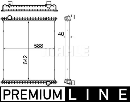 MAHLE Kühler, Motorkühlung