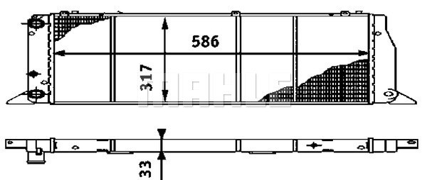 MAHLE Kühler, Motorkühlung