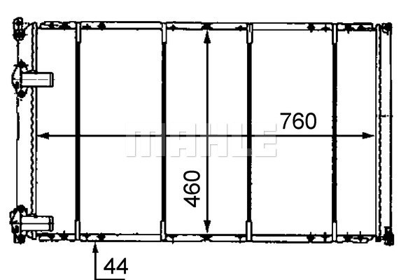 MAHLE Kühler, Motorkühlung