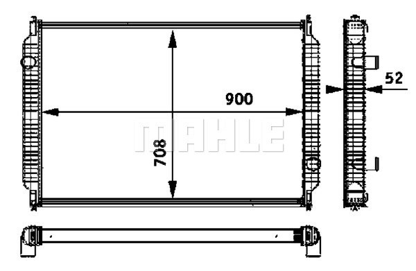 MAHLE Kühler, Motorkühlung