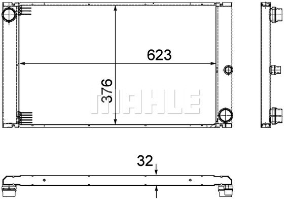 MAHLE Kühler, Motorkühlung