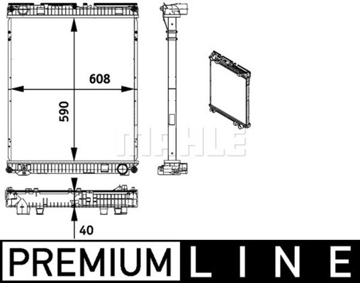 MAHLE Kühler, Motorkühlung