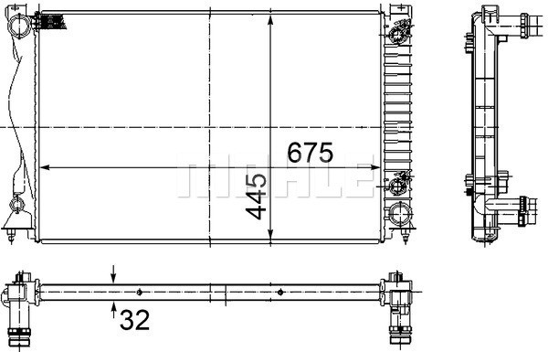MAHLE Kühler, Motorkühlung