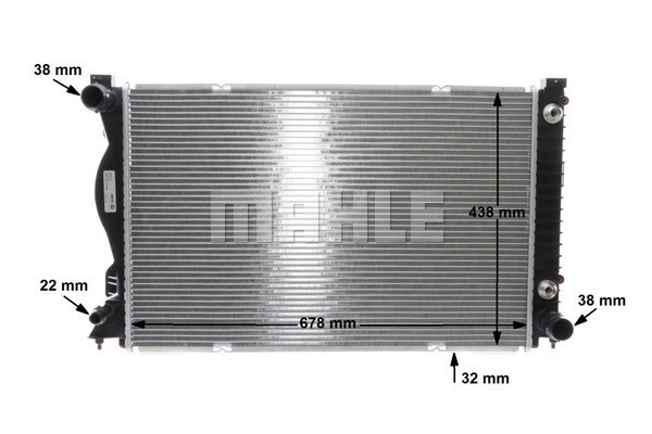 MAHLE Kühler, Motorkühlung
