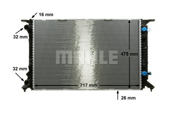 MAHLE Kühler, Motorkühlung