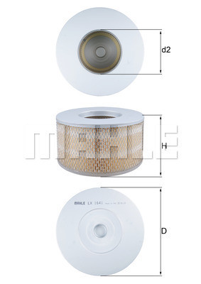 MAHLE Luftfilter