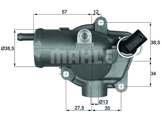 MAHLE Thermostat, Kühlmittel