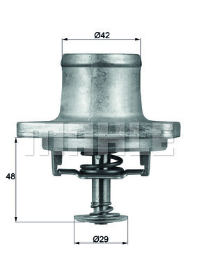 MAHLE Thermostat, Kühlmittel