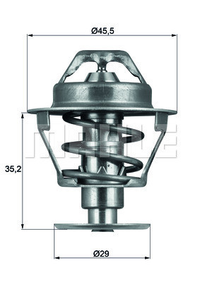 MAHLE Thermostat, Kühlmittel