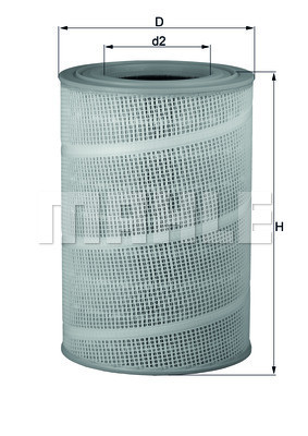 MAHLE Luftfilter MAHLE Luftfilter