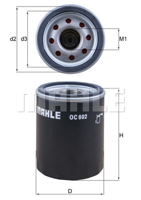 MAHLE Ölfilter