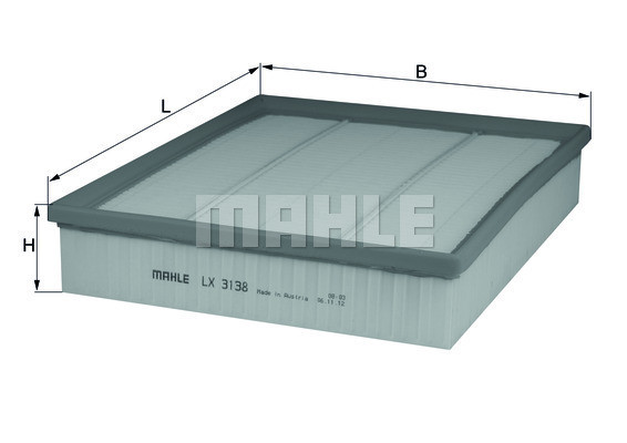 MAHLE Luftfilter MAHLE Luftfilter