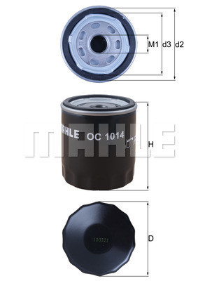 MAHLE Ölfilter