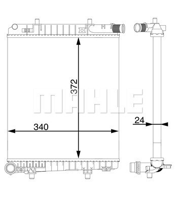 MAHLE Kühler, Motorkühlung