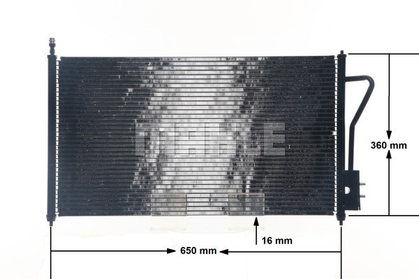MAHLE Kondensator, Klimaanlage