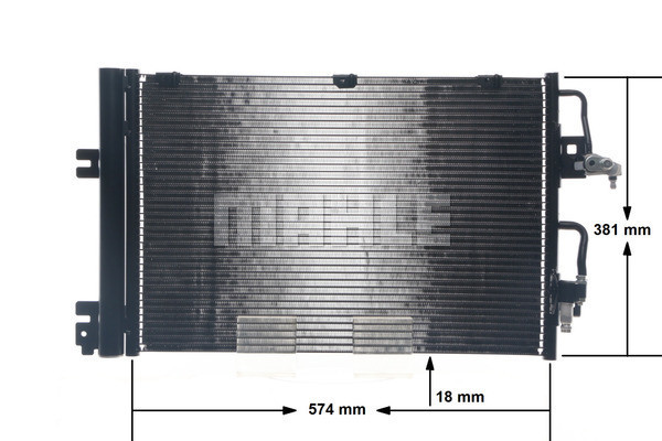 MAHLE Kondensator, Klimaanlage