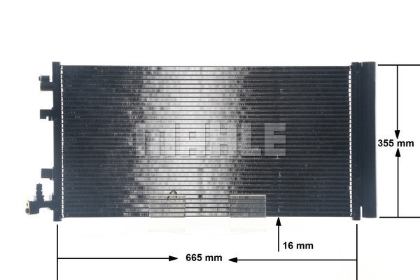MAHLE Kondensator, Klimaanlage