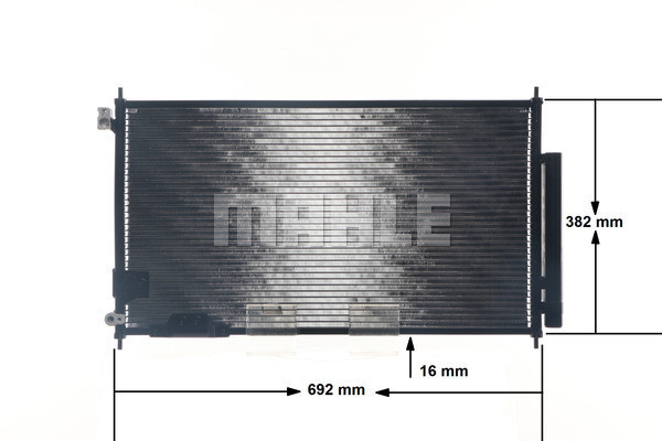 MAHLE Kondensator, Klimaanlage