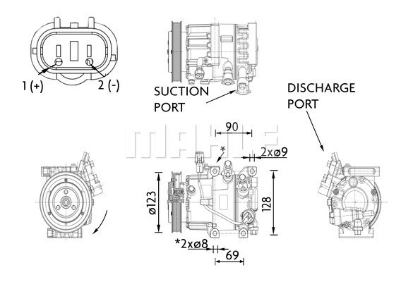 MAHLE Kompressor, Klimaanlage