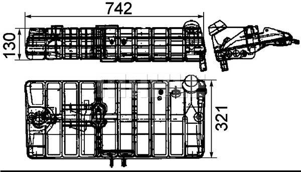 MAHLE Ausgleichsbehälter, Kühlmittel