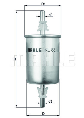 MAHLE Kraftstofffilter