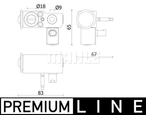 MAHLE Expansionsventil, Klimaanlage