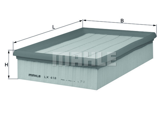 MAHLE Luftfilter MAHLE Luftfilter