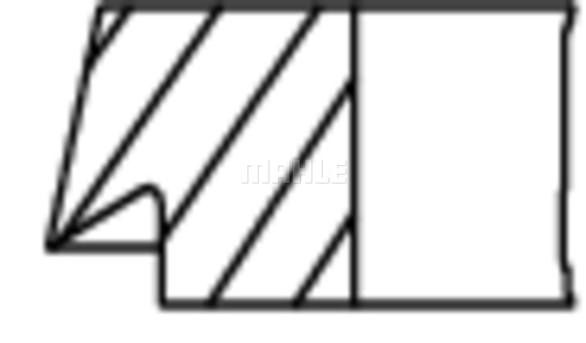 MAHLE Kolbenringsatz