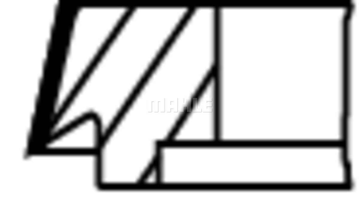 MAHLE Kolbenringsatz