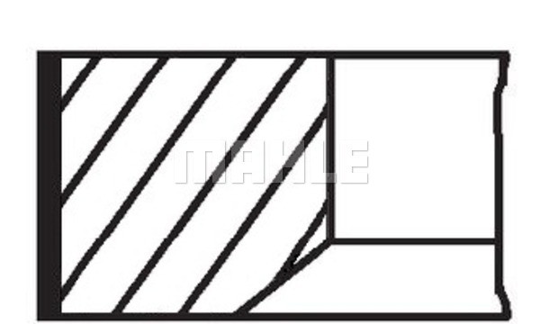 MAHLE Kolbenringsatz