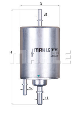 MAHLE Kraftstofffilter