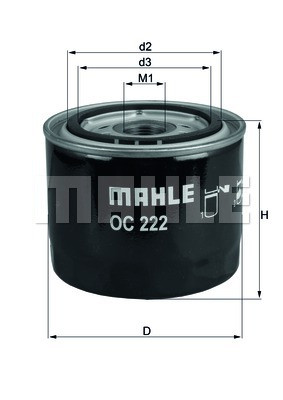MAHLE Ölfilter