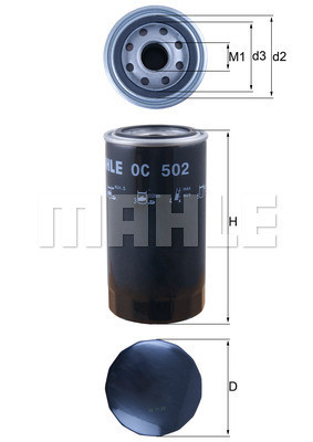 MAHLE Ölfilter