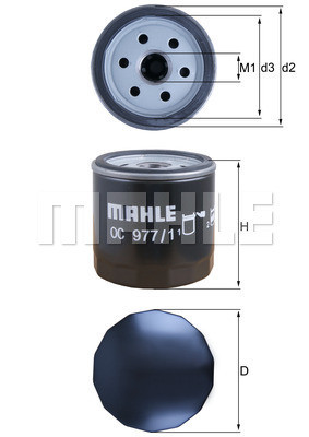 MAHLE Ölfilter MAHLE Ölfilter