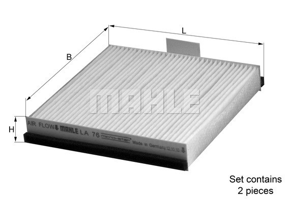 MAHLE Filter, Innenraumluft