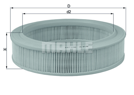 MAHLE Luftfilter