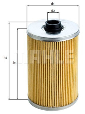 MAHLE Kraftstofffilter MAHLE Kraftstofffilter