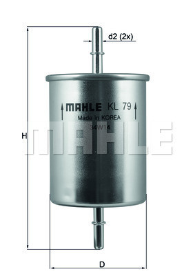 MAHLE Kraftstofffilter