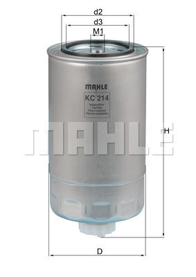 MAHLE Kraftstofffilter MAHLE Kraftstofffilter