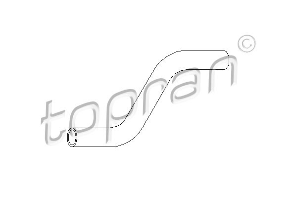 TOPRAN Kühlerschlauch