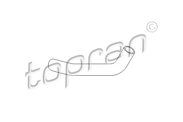 TOPRAN Kühlerschlauch