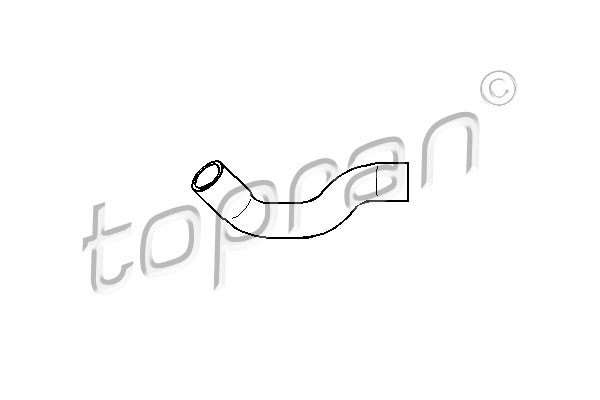 TOPRAN Kühlerschlauch