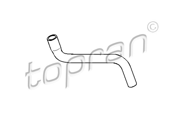 TOPRAN Kühlerschlauch