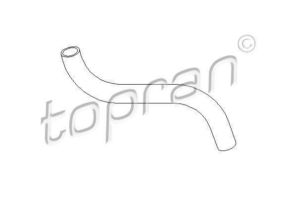 TOPRAN Kühlerschlauch