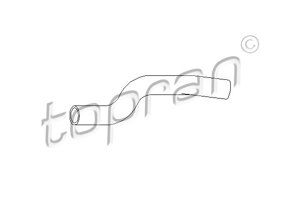 TOPRAN Kühlerschlauch
