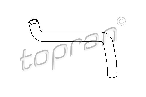 TOPRAN Kühlerschlauch