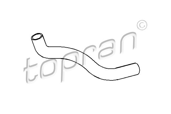 TOPRAN Kühlerschlauch