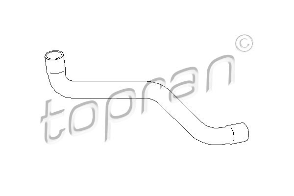 TOPRAN Kühlerschlauch